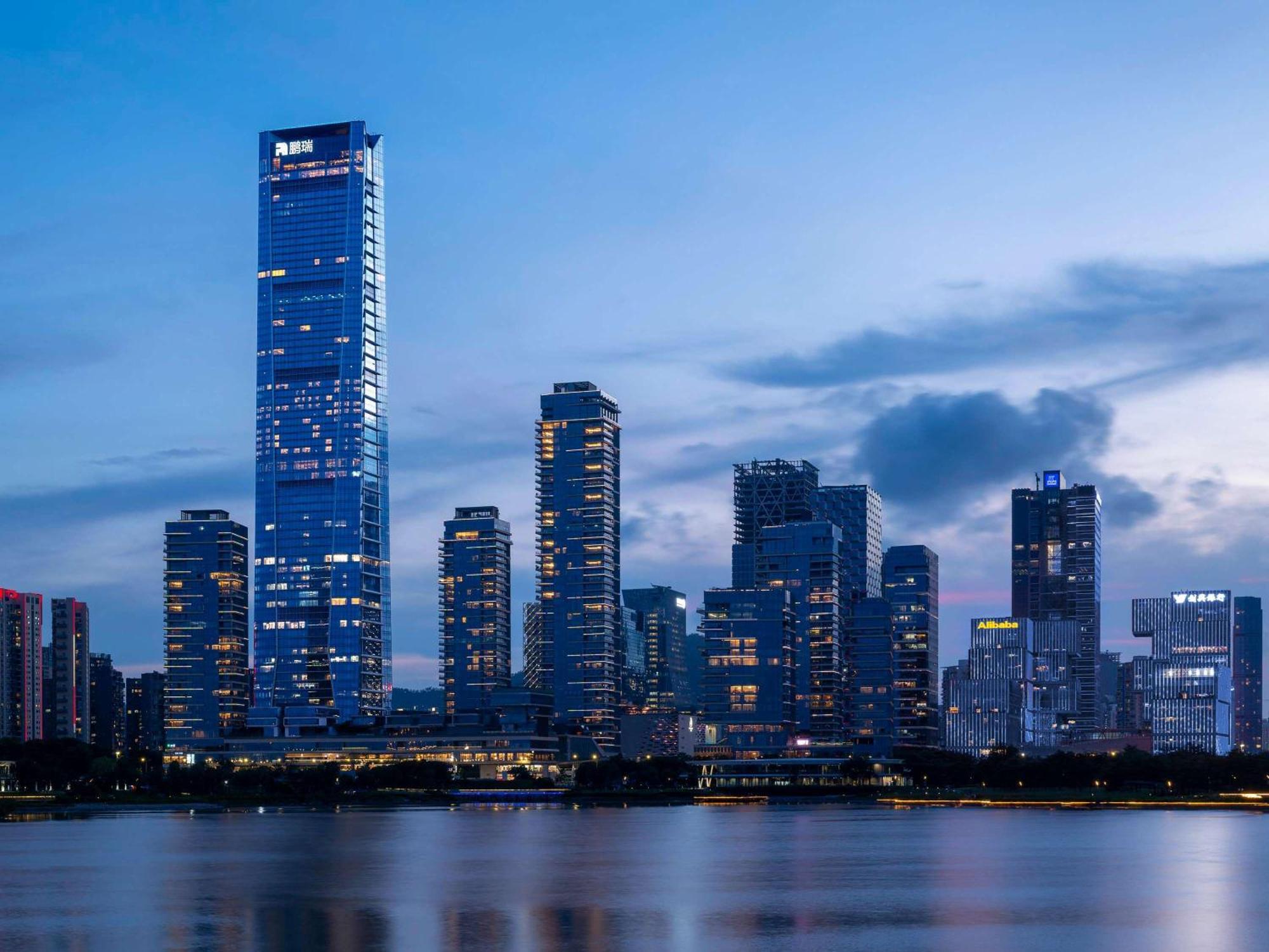 Raffles Shenzhen Hotell Exteriör bild
