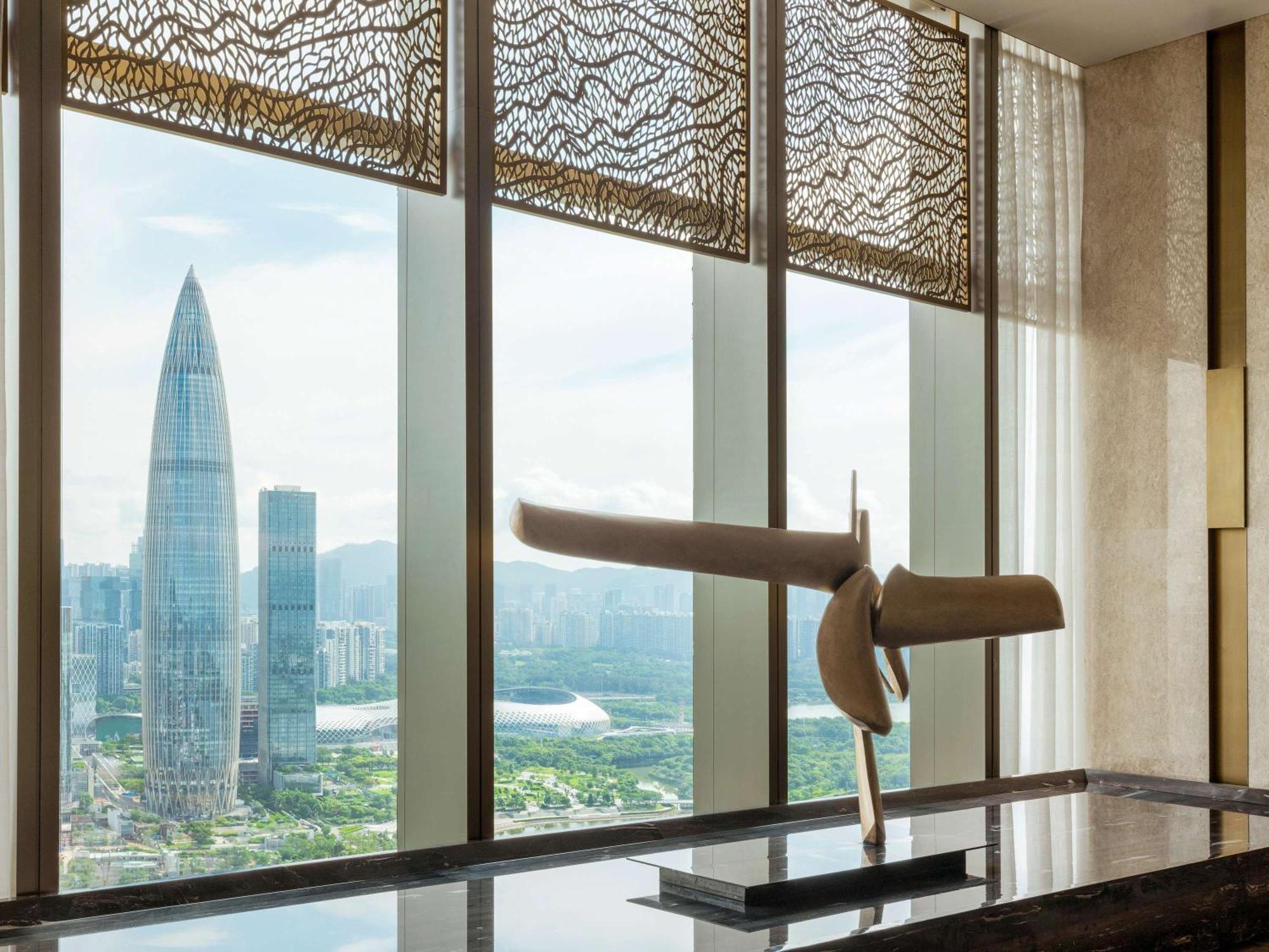 Raffles Shenzhen Hotell Exteriör bild